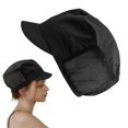 thumbnail image 6 of Adjustable Half Mesh Work Hat - Kitchen Cooking Cap, Reusable Washable Bouffant Beanie, Dust-Proof Service Hat, Breathable Summer Ventilation, Unisex, Comfortable, Durable, One Siz Makeup Organizers, 6 of 9