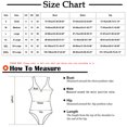 thumbnail image 4 of Fewfanhot Women's Shapewear Bodysuit Tummy Control Body Shaper V-Neck Seamless Padded Bra Smooth & Comfy Waist Body Suit, 4 of 4