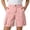 Pink, variant on Liyamei Kids School Uniform Shorts with Button and Pockets for Summer Size 5-15,Army Green