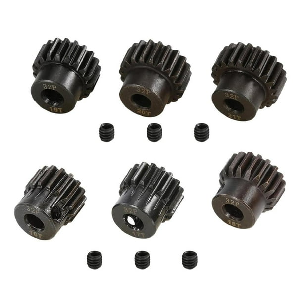 32DP 5mm 16T-21T Piñón 32DP de Engranajes de Motor para 1/8 RC Coche Accesorios de Bricolaje
