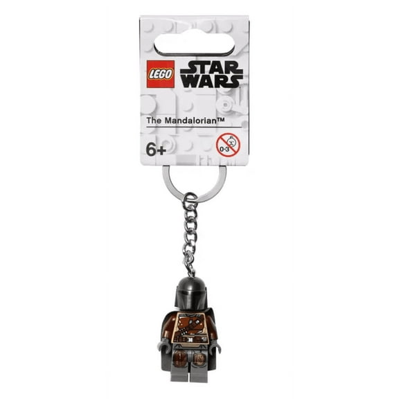 Lego 854124 Star Wars Disney The Mandalorian Key Chain Keychain New with Tag, Small