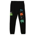 thumbnail image 2 of Men's Mitchell & Ness Black Milwaukee Bucks Slap Sticker Sweatpants, 2 of 4
