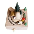 thumbnail image 4 of Caja de música de tren, accesorios de decoración del hogar, estatua coleccionable, adorno de mesa, centro de mesa para dormitorio, festivales, escrito C, 4 of 9