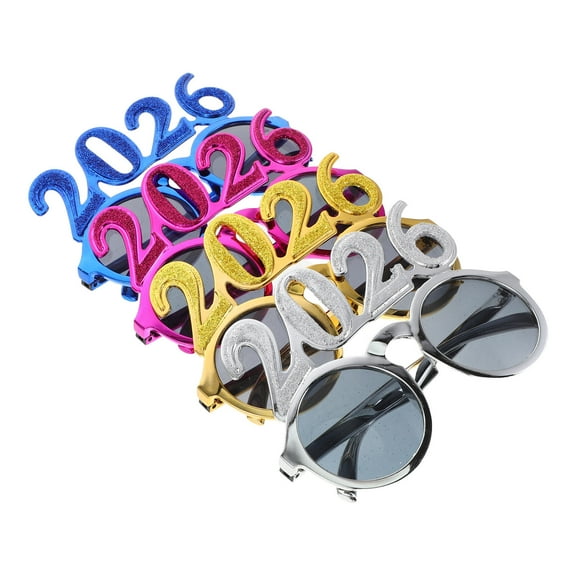 SEWCHICS 2026 New Year Party Glasses Unique Design for Festive Occasions