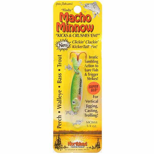 Northland Mimic Minnow Super Glo Chub 1/16 oz. 6 pack MMC2-6-24