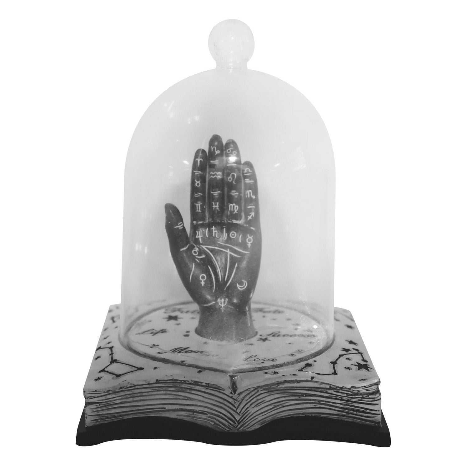 WAY TO CELEBRATE 8IN PALMISTRY CLOCHE