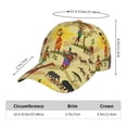 thumbnail image 2 of Salouo Ethnic African for Unisex-Adult Baseball Cap Golf Dad Hat Outdoor Cap Mountain Dad Hat Adjustable Fit Sports Hat for Men & Women, 2 of 6