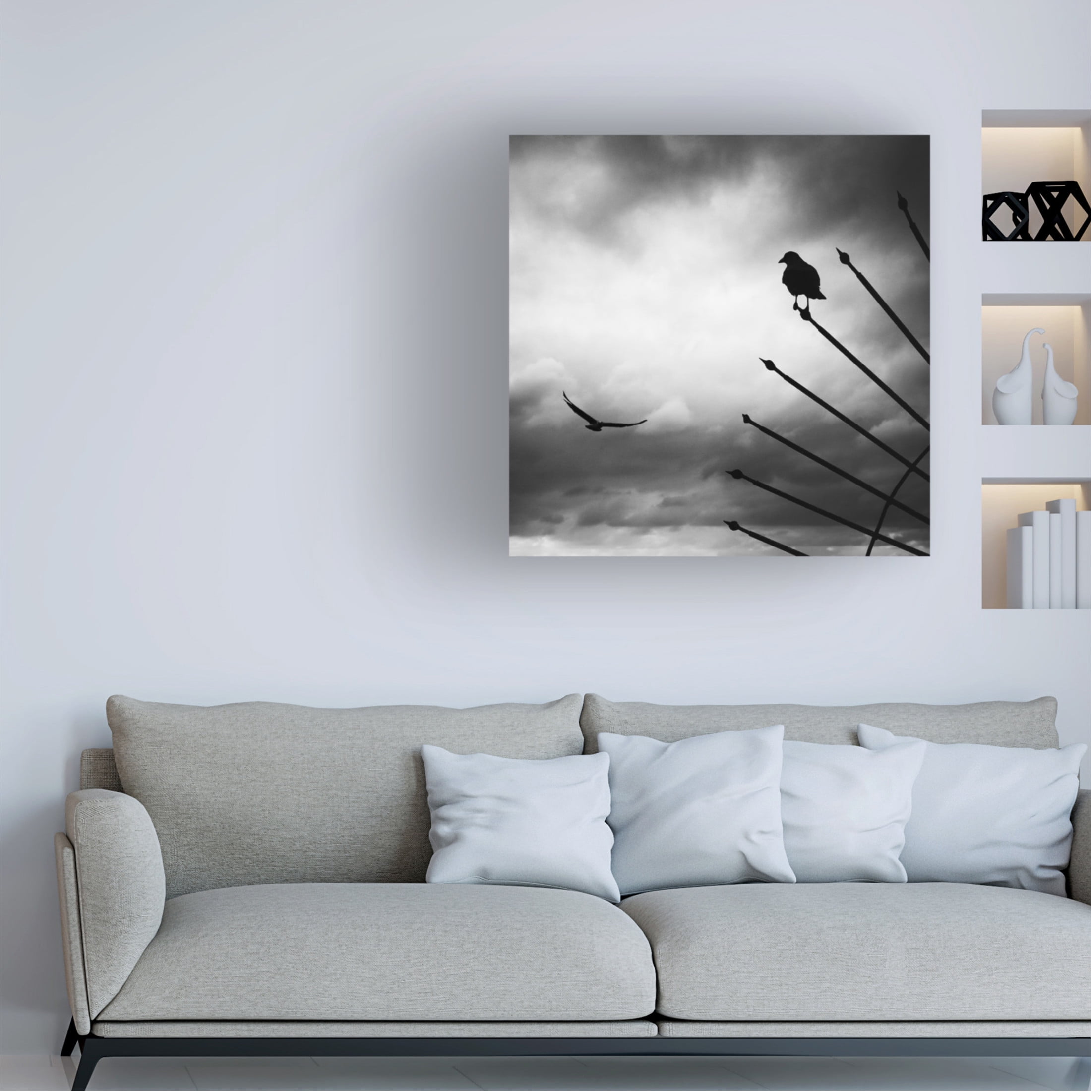 Trademark Fine Art Emel Sefer Welcome Canvas Wall Art