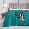 thumbnail image 4 of Coastal Carolina University Fleece Blanket, Very Soft Microfiber Flannel Blanket for Couch Warm and Cozy for All Seasons, 4 of 6