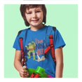thumbnail image 4 of Playera Fan Army Tortugas Ninja Talla 8 Manga Corta con Estampado Ninja Diet Azul Turquesa, 4 of 4