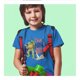 thumbnail image 4 of Playera Fan Army Tortugas Ninja Talla 8 Manga Corta con Estampado Ninja Diet Azul Turquesa, 4 of 4