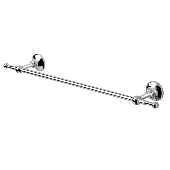 Century Hardware Barre à Serviettes 18 Pouces 81645-26 Ravello Chrome Poli Barre à Serviettes 18 Pouces, Laiton Massif Premium, Fabriqué en Italie
