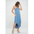 thumbnail image 2 of Denim Steel Medium Size Women's Rayon Modal Sexy Casual Sleeveless Stylish Maxi W/Pockets, Long Lingerie, Nightgowns, Summer Dresses, 2 of 6