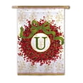 thumbnail image 3 of Evergreen Enterprises, Inc Holiday Monogram 2-Sided Garden Flag, 3 of 3