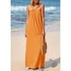 thumbnail image 5 of Vestido de verano PRETTYGARDEN 2025 sin mangas con tiras sueltas para playa, 5 of 8