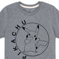 thumbnail image 3 of Pokémon - Happy Pikachu - Youth Short Sleeve Graphic T- Shirt, 3 of 5