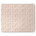 thumbnail image 1 of Burnt Orange Mouse Pad, Autumn Nature Concept Pattern with Repetitive Leaves and Berries, Rectangle Non-Slip Rubber Mousepad, Multicolor, by Ambesonne, 1 of 2