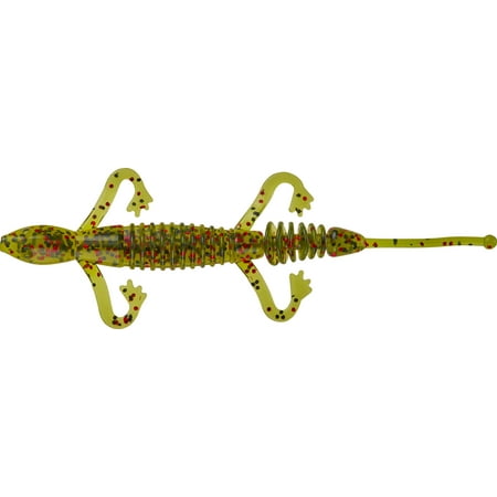 Mister Twister 5RL7-14RBK 5 Ringed Lizard 7/PK Watermelon Red