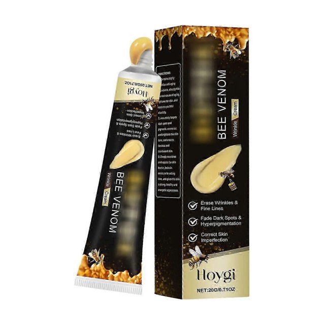 Bee Venom Wrinkle Removal Cream, Bee Venom Anti-Wrinkle Firming Cream, Moisturizing and Hydrating, Anti Aginf Bee Venom Cream, Lifting & Recovery