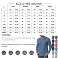 thumbnail image 3 of Mfakffe Mens Long Sleeve Tee Shirts Spring Fall Crew Neck Tops Solid Casual Basic Tees Soft Stretch T-Shirts For Daily Wear, 3 of 4