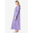 thumbnail image 3 of Dreams & Co. Plus Size Floral Knit Gown, 3 of 6