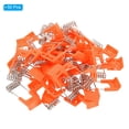 thumbnail image 3 of Unique Bargains 44x18mm Downlight Spring Clips 50 Pack Emitting Diode Recessed Lighting Accessories Securing Clamps Orange, 3 of 6