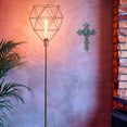 thumbnail image 7 of Rustic Southwest Turquoise Wall Cross – Silver Gem Accents – Western Religious Decor for Living Room, Office, or Entryway – Great Rustic Gift for Home or Holiday, 7 of 7