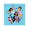 thumbnail image 5 of Disney Encanto Girls' Mirabel Luisa Isabela Flowers Graphic Print T-Shirt, 5 of 5