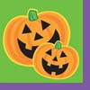 Halloween Grinning Pumpkin Lunch Napkins, 30-Count