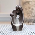thumbnail image 4 of veasfak Adorable Backflow Incense Burner Waterfall Incense Cone Holder Decorative Couple Family, 4 of 8