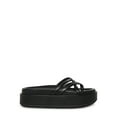 thumbnail image 2 of Madden Girl Women's Fowler Crisscross Flatform Sandals, 2 of 4