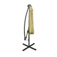 thumbnail image 4 of Westin Outdoor 94" Beige Solid Print Octagon Offset and Cantilever Patio Umbrella, 4 of 12