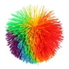 Egmy Large Rainbow Monkey Stringy Ball Silicone Bouncing Fluffy- Jugging Ball 1PC
