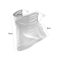 thumbnail image 3 of Máscaras de protección solar de golf Protección solar Máscara facial Máscara de golf Cómoda para el cuello Bufanda facial de máscara facial para deportes Ejercicio Senderismo, 3 of 9