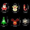 thumbnail image 2 of 2m Santa Claus Christmas Tree Led String Lights Garland Snowflakes Decoration For Home Fairy New Year, 2 of 5