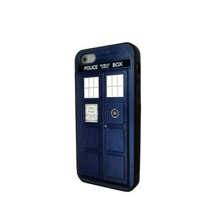 Ganma Doctor Who Tardis Case For iPhone 5 Rubber Case black, Case For iPhone Cover All (Best Carrier For Iphone 5)