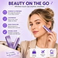 thumbnail image 2 of 2 in 1 Color Changing Foundation Stick with Brush, Long-Lasting Hydrating Concealer and Foundation Makeup, Adaptive Shade Match for Skin Tones, 2 of 7