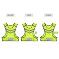 thumbnail image 3 of Vest Sports Al Aire Libre Correr Chaleco Reflectante Gear de Seguridad de Malla Ligera Ajustable Para Mujeres Ciclo de Jogging Caminar, 3 of 7