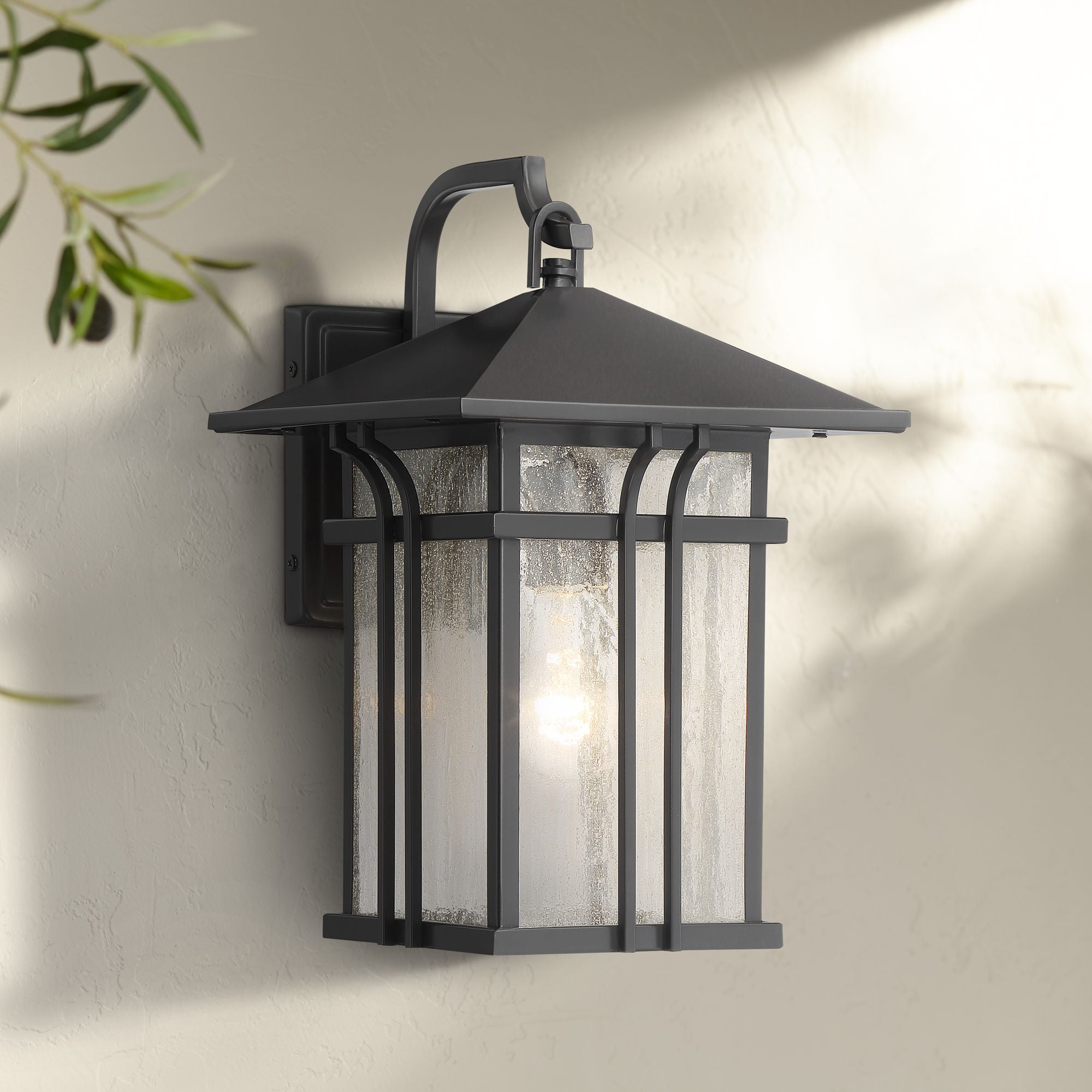 John Timberland Mission Outdoor Wall Light Fixture Painted Bronze 14