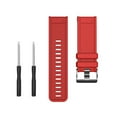thumbnail image 2 of Correa de silicona para reloj Garmin Fenix/Fenix 2 - 26 mm de ancho, ajuste fácil, longitud ajustable, uso diario deportivo, 2 of 6