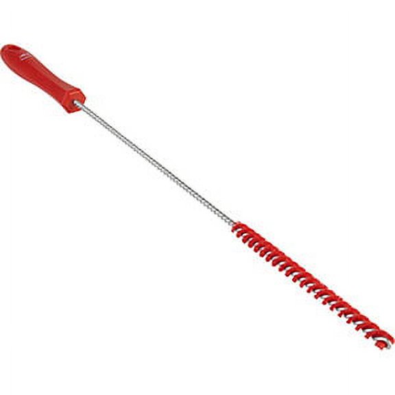 Vikan Ø0.4" Tube Brush- Stiff - Red (9 Units)