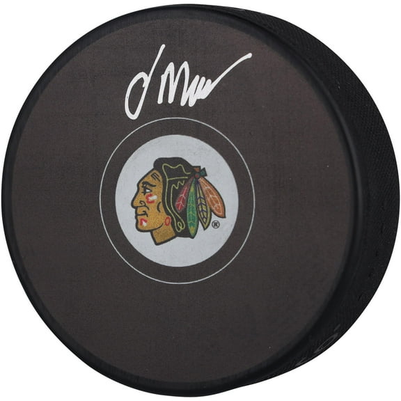 Oliver Moore Chicago Blackhawks Autographed Hockey Puck - Fanatics Authentic Certified