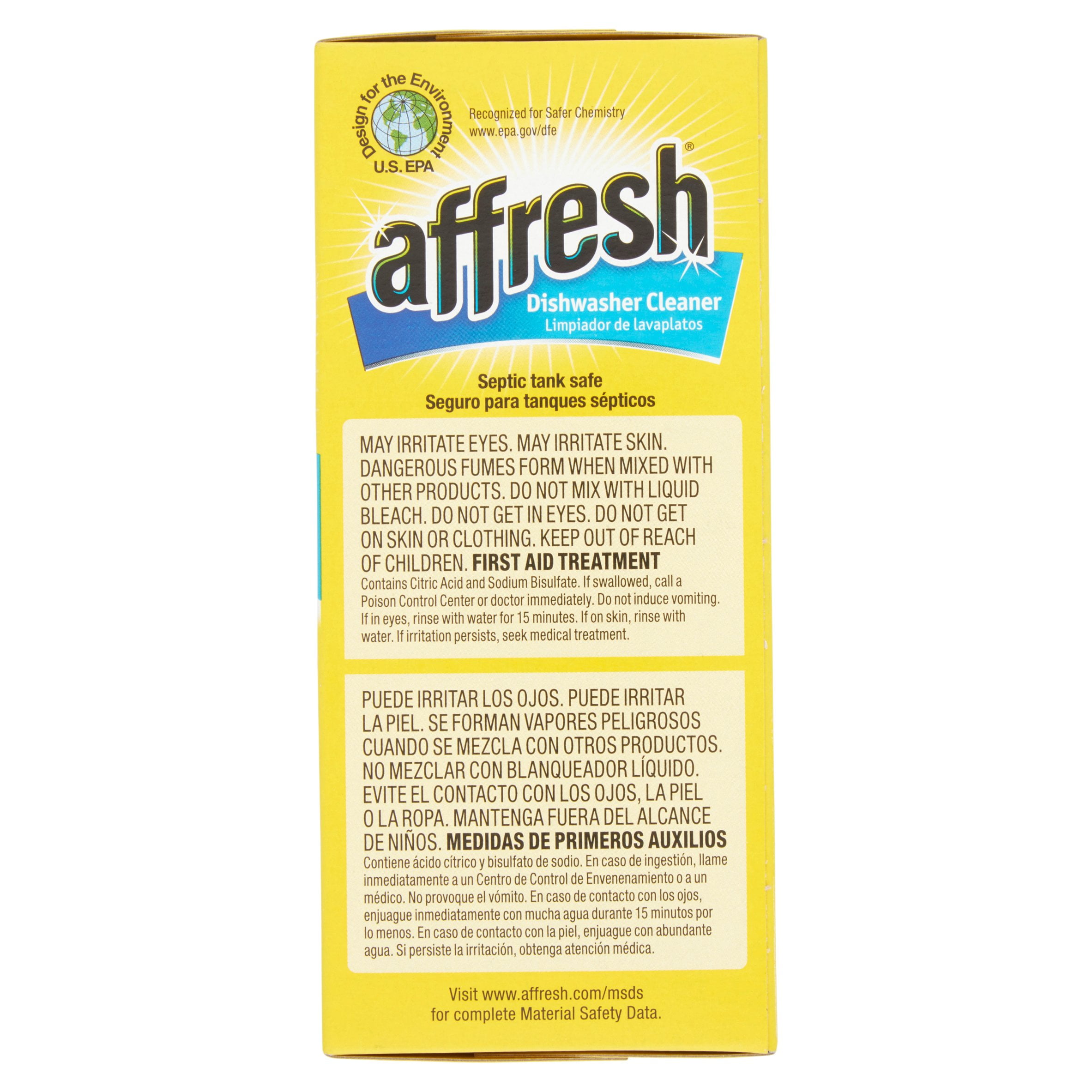 Affresh Dishwasher Cleaner 3 Count Com