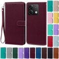 thumbnail image 2 of Pour Redmi Note 13 Étui pour Xiaomi Redmi Note 13 Pro 4G Étui Portefeuille en Cuir Étui à Rabat pour Redmi Note 13 Pro Plus 5G Couverture Fundas Marron-Sangle Note 13 4G, 2 of 6