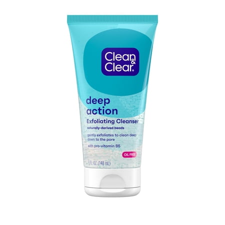 Clean & Clear Deep Action Exfoliating Scrub - 5 oz