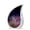 Lavender-2, variant on VALERASH Set of 5 Cremation Urns for Human Ashes - Lavender Grass Urn - 10 & 3 Inch