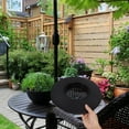 thumbnail image 4 of PBPBOX Hydroponic Baskets Net Pots Black Round Thick Mesh for Plant Growth 1Pcs, 4 of 8