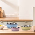 thumbnail image 4 of OUNONA 5Pcs Set Multifunctional Stainless Steel Kitchen Basin for Cooking and Restaurant Use, 4 of 8