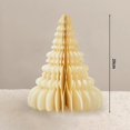 thumbnail image 1 of 3D Honeycomb Paper Christmas Tree Ornament, Desktop Decoration For New Year Kids Gift, 1 of 9