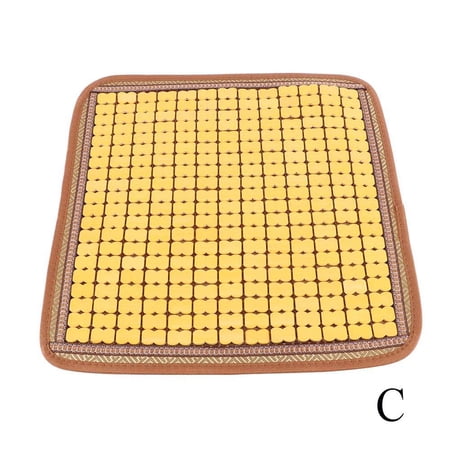 Summer 1pc Home Mat Office Sofa Car Accessories Chair Cushion Seat Cushion Bamboo Cushion C